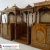 Jual Mimbar Kayu Jati Ukir Lamongan