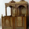 Jual Mimbar Masjid Kayu Jati Elegan Sampang