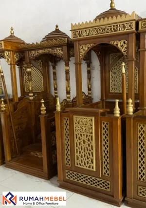 Jual Mimbar Masjid Klasik Berkelas Ponorogo