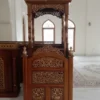 Jual Mimbar Masjid Kayu Jati Pilihan Mojokerto
