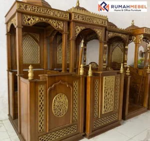 Jual Mimbar Jati Elegan Pasuruan