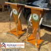 Jual Podium Ceramah Kayu Jati Stainless Brebes