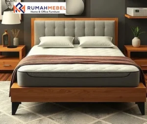 Jual Tempat Tidur Kayu Jati Solid Malang