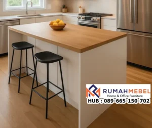 Meja Kitchen Island Modern Minimalis Seri Urban