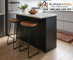 Meja Kitchen Island Monochrome Bold
