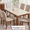 Meja Makan Marmer Minimalis Modern 2026