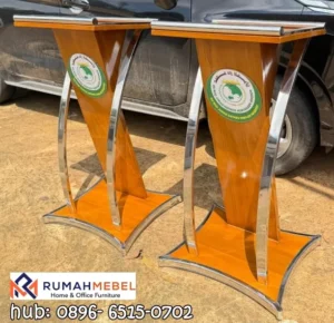 Podium Ceramah Bogor Stainless