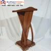 Podium Kayu Jati Lengkung Modern Banten
