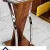 Podium Stainless Tasikmalaya Kayu Jati Minimalis Elegant