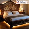 Tempat Tidur Kayu Jati Tahan Lama Pacitan