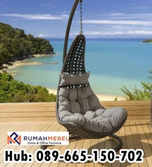 Jual Ayunan Rotan Warna Hitam