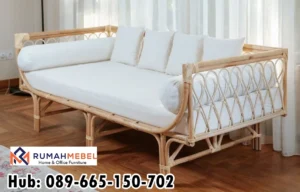 Jual Daybed Rotan Desain Klasik Istimewa