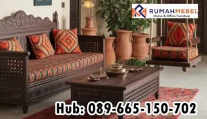 Jual Furniture Kursi Tamu Kayu Jati Ukiran Indah Kebumen