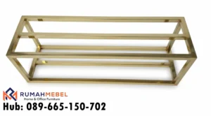 Jual Kaki Meja Stainless Desain Balok