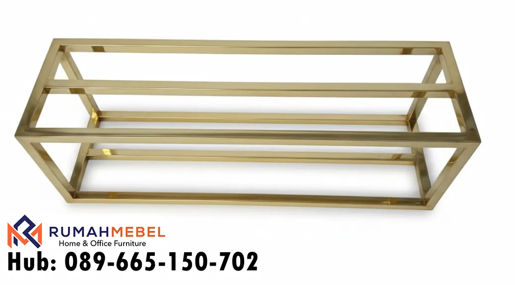 Jual Kaki Meja Stainless Desain Balok
