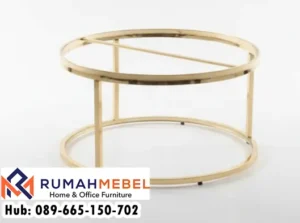 Jual Kaki Meja Stainless Gold Minimalis