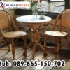 Jual Kursi Cafe Rotan Desain Klasik