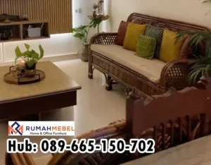 Jual Kursi Tamu Rangka Kayu Jati Pilihan Tahan Lama Magelang