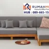 Jual Sofa Sudut Jati Minimalis Majalengka