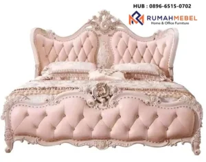 Jual Tempat Tidur Istimewa Custom Rose Gold Brebes