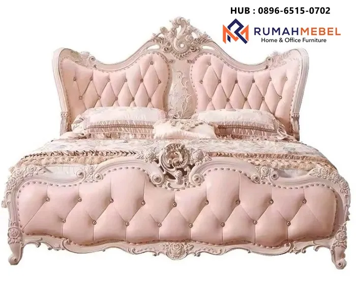 Jual Tempat Tidur Istimewa Custom Rose Gold Brebes