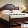 Jual Tempat Tidur Kayu Jati Klasik Belitung