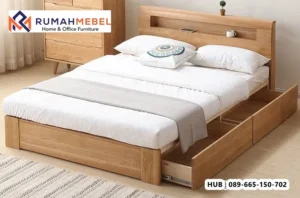 Jual Tempat Tidur Minimalis Modern Harga Terjangkau