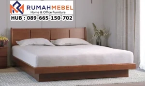 Jual Tempat Tidur Minimalis Platform Jati Bintaro