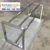 Kaki Meja Industrial Stainless Steel Kotak