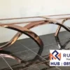 Kaki Meja Mewah Infinity Rose Gold Stainless