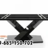 Kaki Meja Stainless Black Berkualitas