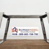Kaki Meja Stainless Steel Model Trapesium