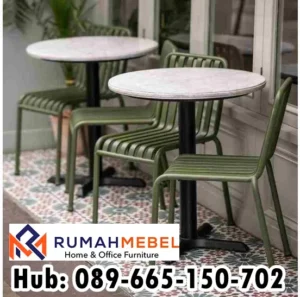 Kursi Cafe Material Besi Kokoh Premium
