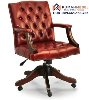 Kursi Direktur Royal Kayu Jati Jember