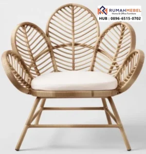 Kursi Teras Bentuk Bunga