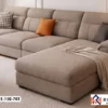 Sofa Sudut Modern Taupe Terlaris