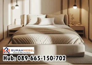 Tempat Tidur Kayu dengan Laci Tersembunyi Ngampilan