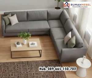 Terlaris Sofa Sudut Warna Grey