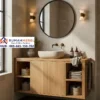 Wastafel Kamar Mandi Kayu Jati Minimalis Terbaru