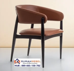 Jual Kursi Cafe Jati Leather Premium