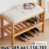 Jual Rak Sepatu Multifungsi Untuk Memakai Sepatu