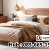 Jual Tempat Tidur Kayu Solid Tahan Lama