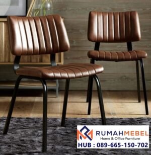 Kursi Cafe Besi Estetik Gaya Mid-Century