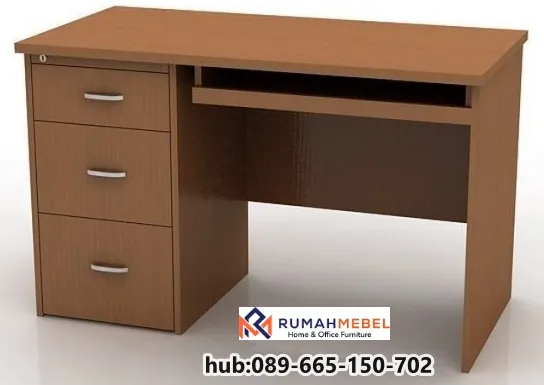 Meja Komputer Laci Penyimpanan