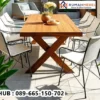 Meja Makan Outdoor Minimalis Harga Terbaik Kualitas Premium