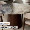 Meja Marmer Bulat Bekas Mewah