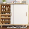 Rak Sepatu Modern Pintu Geser