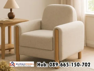Sofa Minimalis 1 Seater Desain terbaru