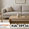 Sofa Minimalis 2 Seater Elegan