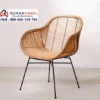 Kursi Rotan Santai Jengki  Modern